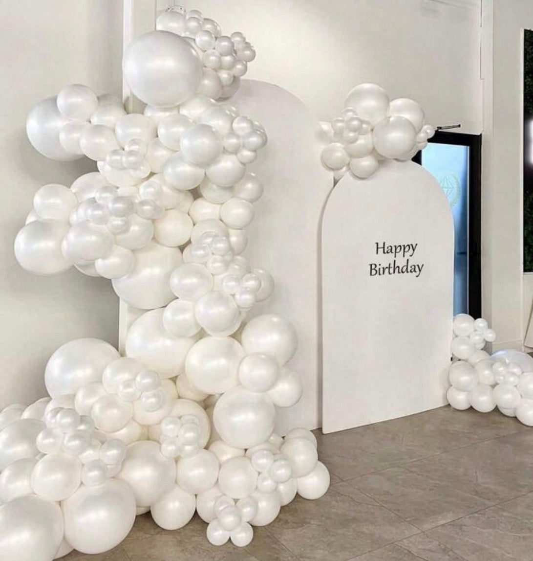 All White Set Up