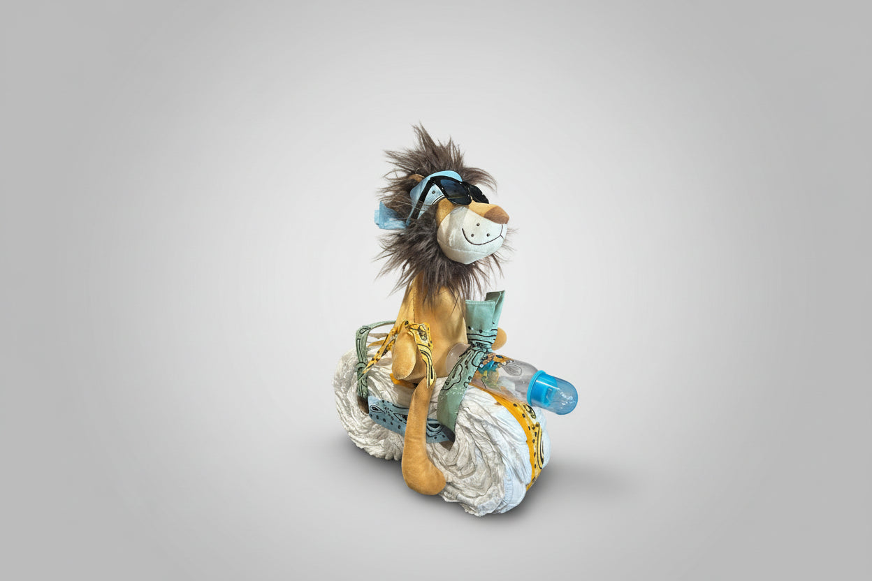 Lion Diaper Motorcycle