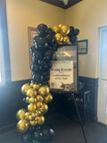 Awards set up with easel